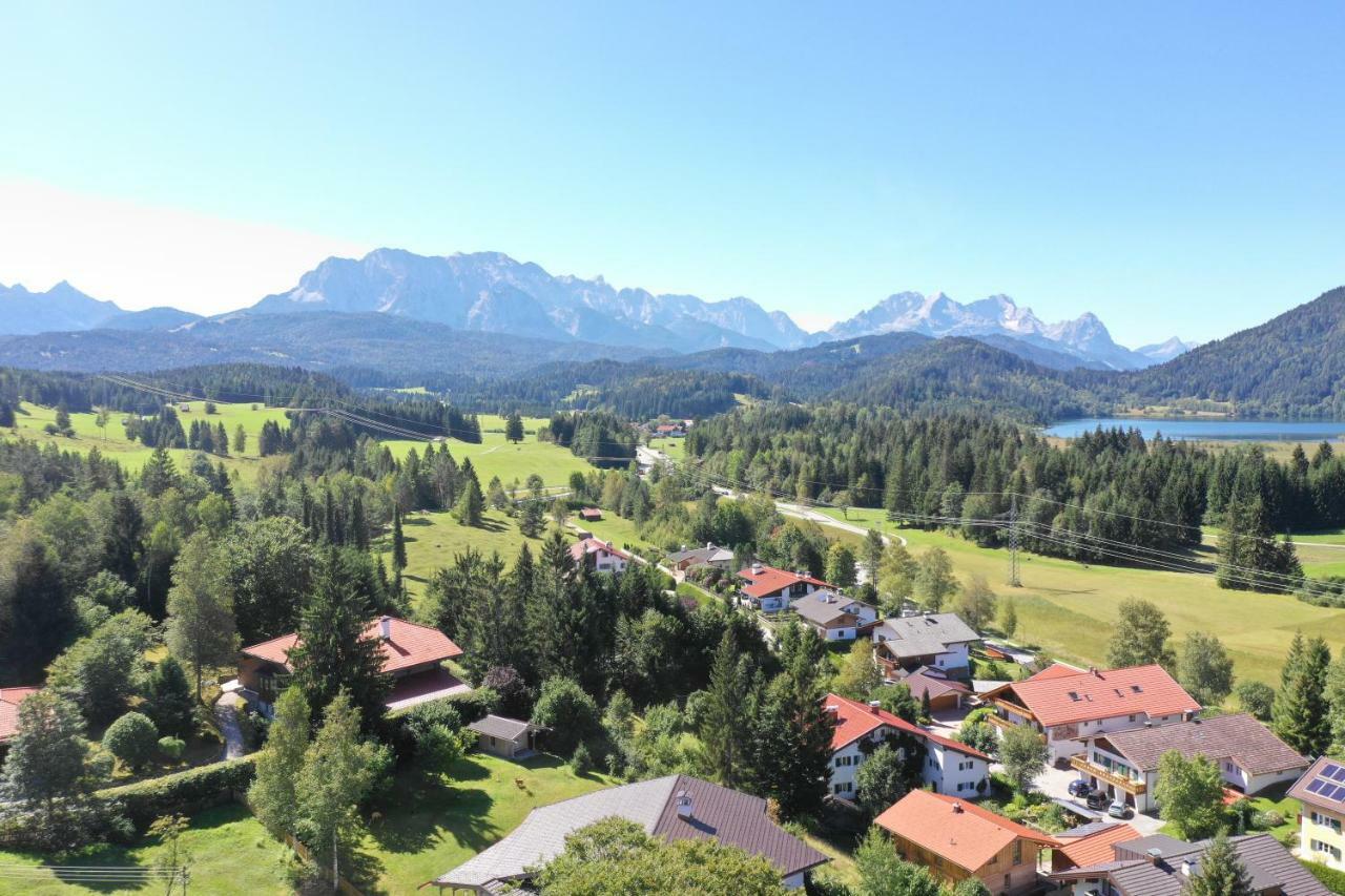 Apartament Bergleben Krün Zewnętrze zdjęcie