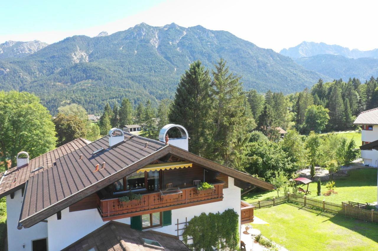 Apartament Bergleben Krün Zewnętrze zdjęcie